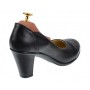 Pantofi dama eleganti din piele naturala cu varf lacuit,croco,toc 7cm - P13423LACN